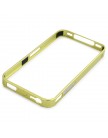 Ультралегкий алюминиевый бампер  с застежкой для iPhone 5  | 5S зеленый (аналог Cross)